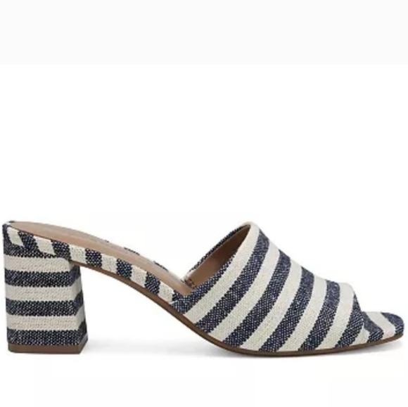 New w/Box Aerosoles Entree Block Heeled Mule Sandals Size 8.5 - Picture 3 of 8